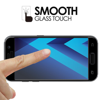 Скрийн протектори Скрийн протектори за Samsung Скрийн протектор от закалено стъкло за FULL SCREEN Cover за Samsung Galaxy A5 2017 A520F с черен кант